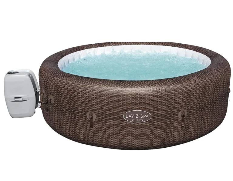 SaluSpa St Moritz Large Round AirJet 7 Person Inflatable Hot Tub