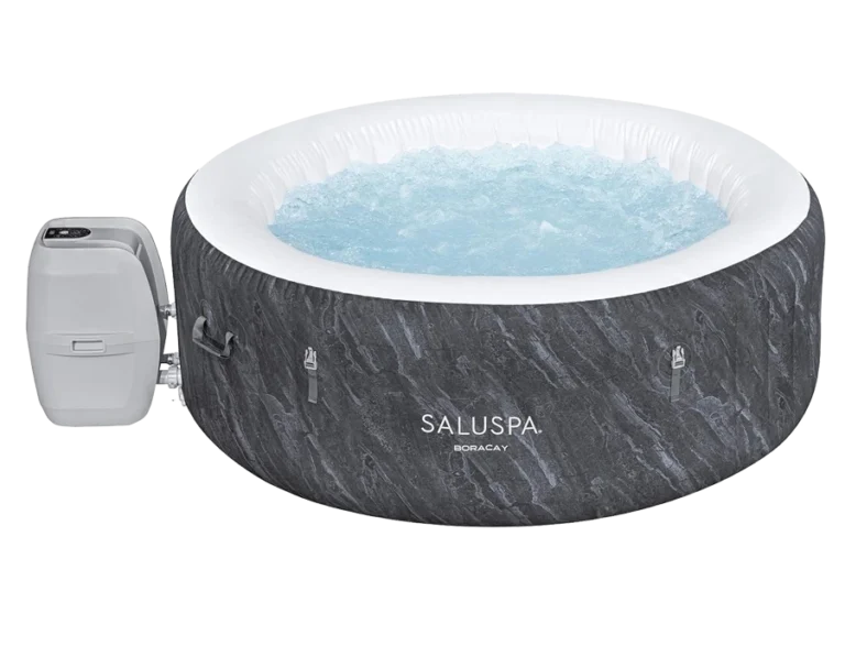 Bestway SaluSpa Boracay EnergySense Smart Signature AirJet Round Inflatable 2 to 4 Person Hot Tub