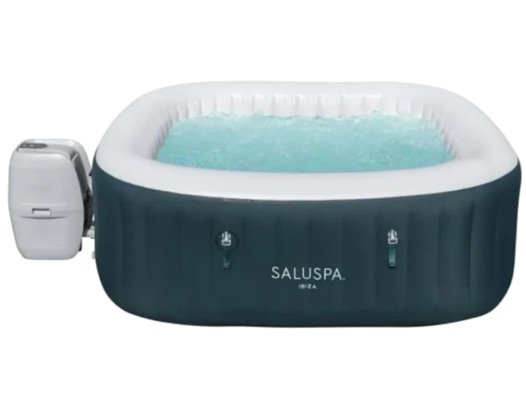 Coleman SaluSpa Ibiza AirJet Inflatable Hot Tub Spa 4-6 Person 71in X 71in X 26in