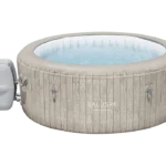 SaluSpa Santa Monica Energy-Efficient Smart AirJet Inflatable Circle Hot Tub