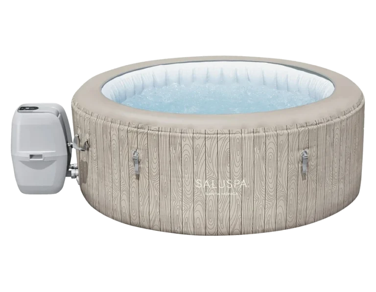 SaluSpa Santa Monica Energy-Efficient Smart AirJet Inflatable Circle Hot Tub