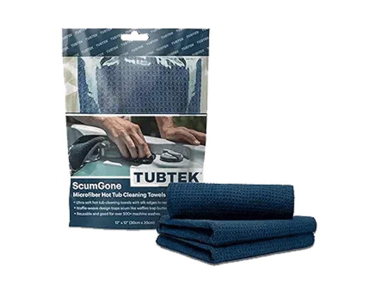 Microfiber Hot Tub Surface Cleaner Towels (3 Pack) – Hot Tub Cover Cleaner & Shell