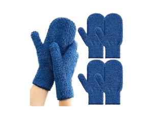 2 Pairs Pool and Spa Cleaning Mitt Spa Scrubbing Mitt Pool