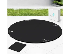 Hot Tub Mat for Inflatable Tub, 77'' Hot Tub Pad Foundation