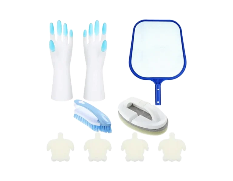 8 Pieces Hot Tub Accessories | Cleaning Kit | Spa Maintenance Supplies