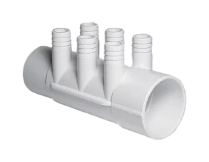 Manifold 2"S X 2"Spg X (6) 3/4"Barbs 672-7150