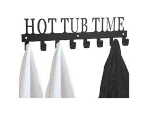 Towel Hooks Towel Rack for Hot Tub Accessories,