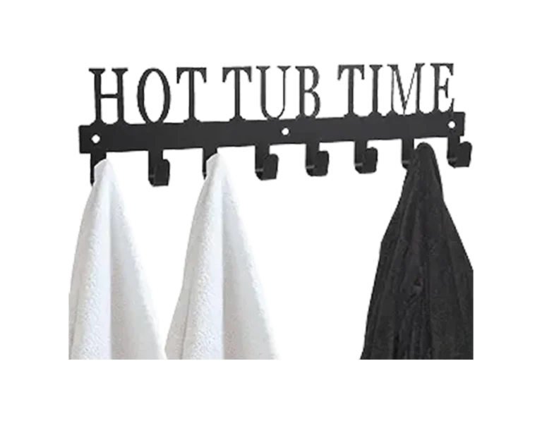 Towel Hooks Towel Rack for Hot Tub Accessories,