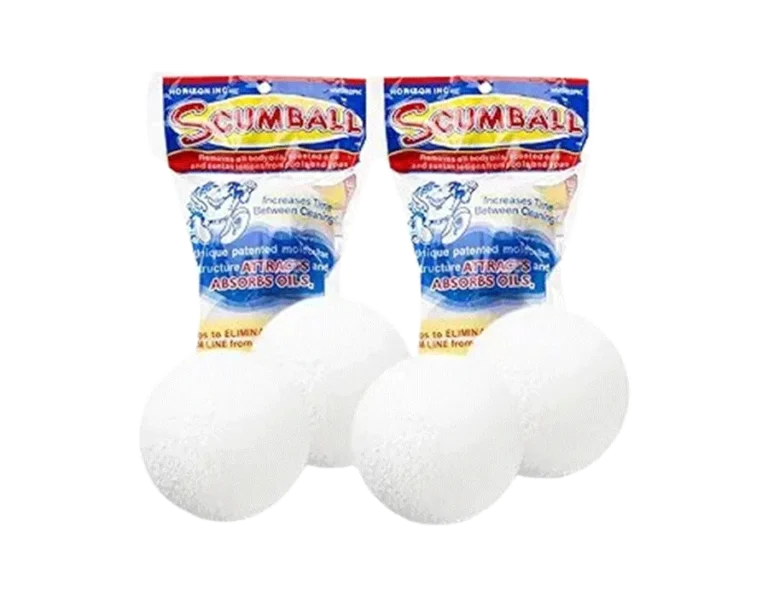 Horizon Scumball Hot Tub Scum Absorber & Pool Surface Cleaner | Reusable Foam Ball