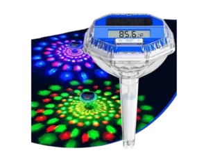 2025 Solar Pool Thermometer Floating with Dynamic Light Show