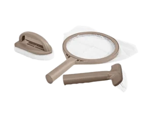 Intex PureSpa Hot Tub and Spa Maintenance Accessory Kit with Curved Brush