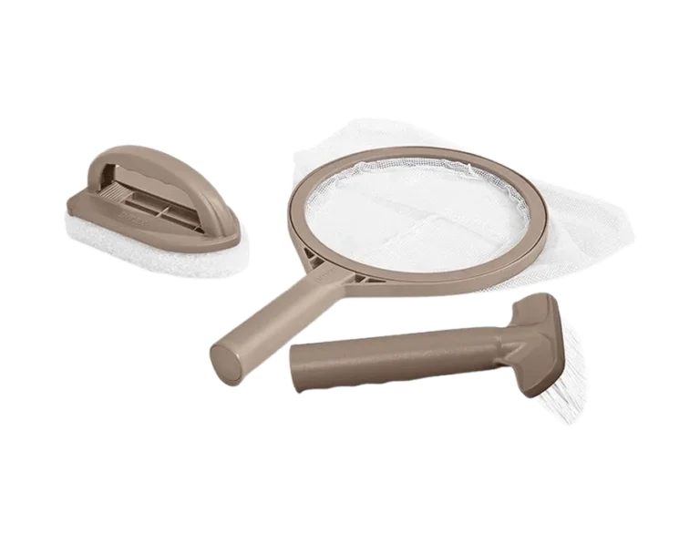 Intex PureSpa Hot Tub and Spa Maintenance Accessory Kit with Curved Brush
