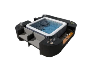 P PURLOVE Spa Surround, Quadrilateral Patio