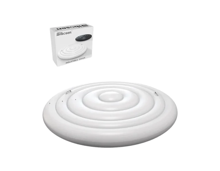 nflatable Hot Tub Cover with Handle, One Size Fits All Portable Hot tub