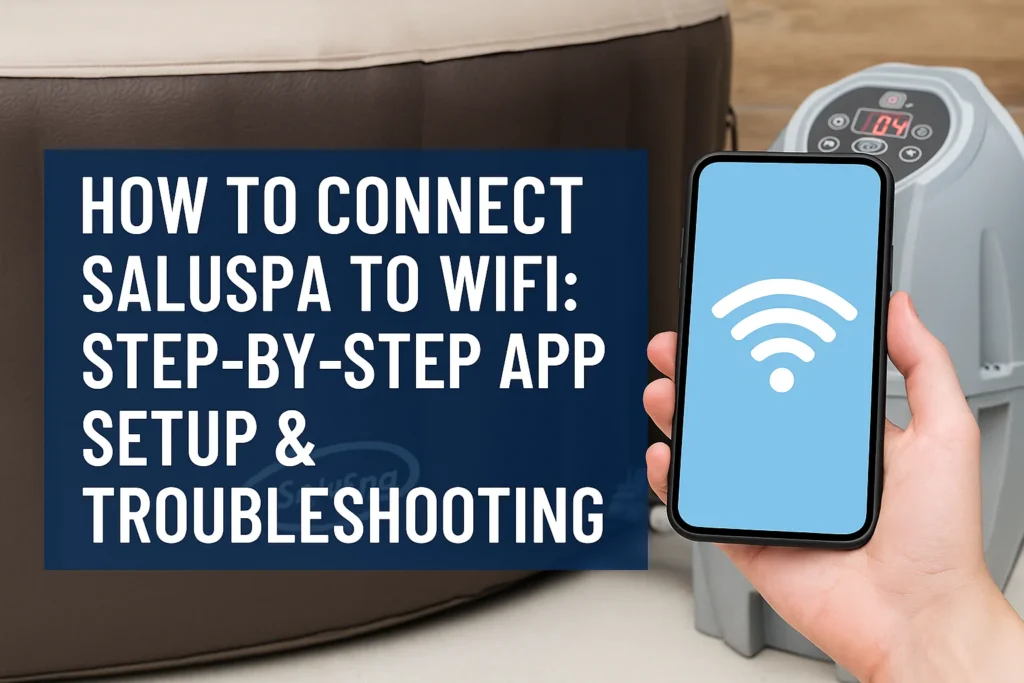 How to Connect SaluSpa to WiFi