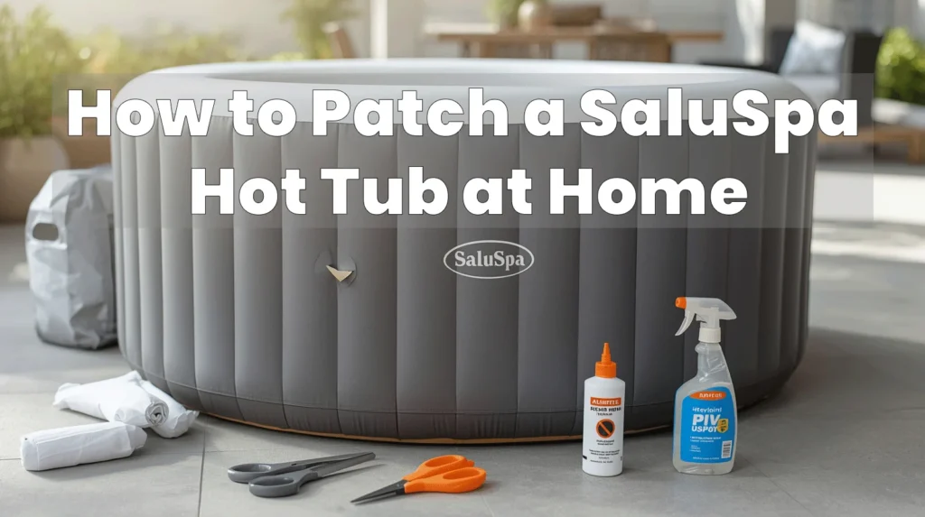 How to Patch a SaluSpa at Home