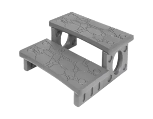 XtremepowerUS Premium Multi Purpose 2-Step Spa Hot Tub