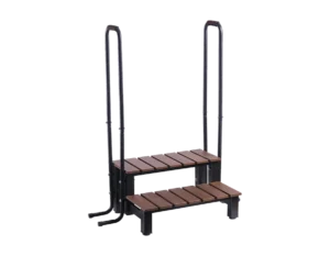 Hot Tub Steps with Handrails, Spa Steps with Handrail, 300 LB Capacity