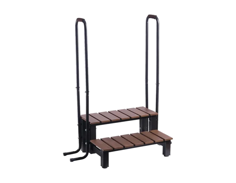 Hot Tub Steps with Handrails, Spa Steps with Handrail, 300 LB Capacity