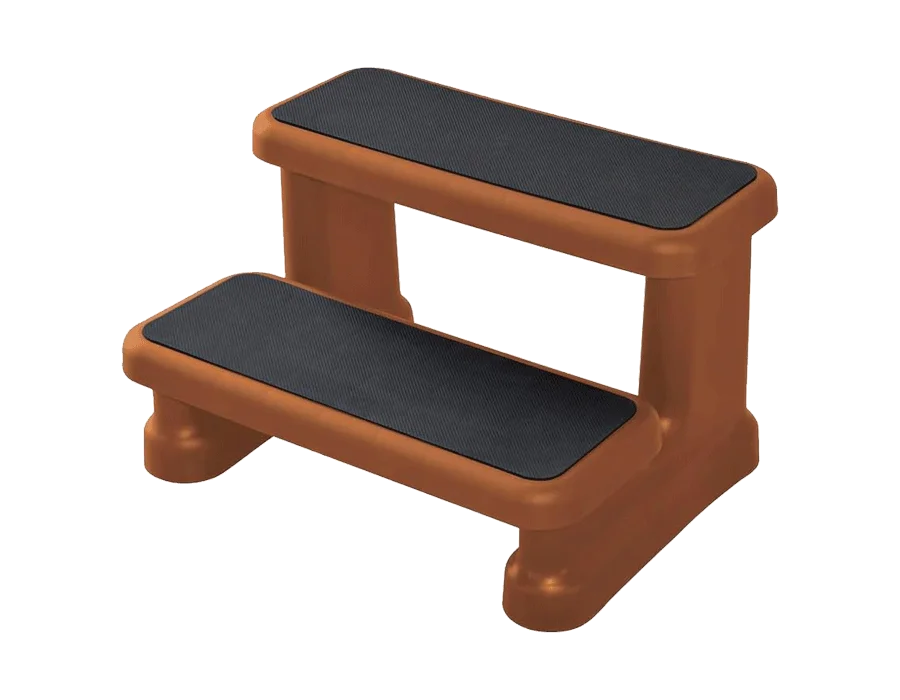 Aqua Select Soft Touch Anti-Slip Spa Steps | Sequoia