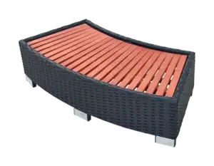 vidaXL Spa/Hot Tub Step, Powder-Coated Steel Frame